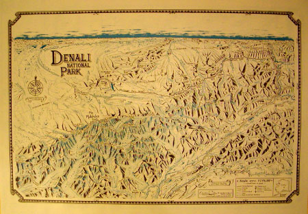 Denali National Park Map
